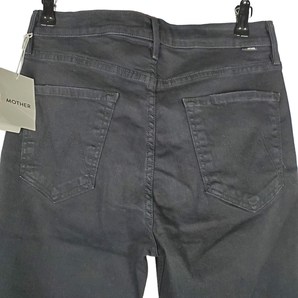 NEW Mother The Pixie Dazzler Ankle Fray Not Guilty Exposed Button Jeans Size 31 - Picture 8 of 16